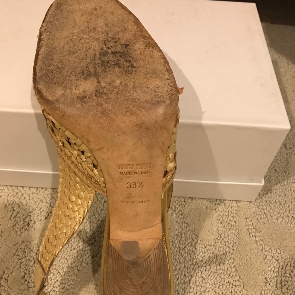 Miu Miu heel sandals - Picture 4 of 4